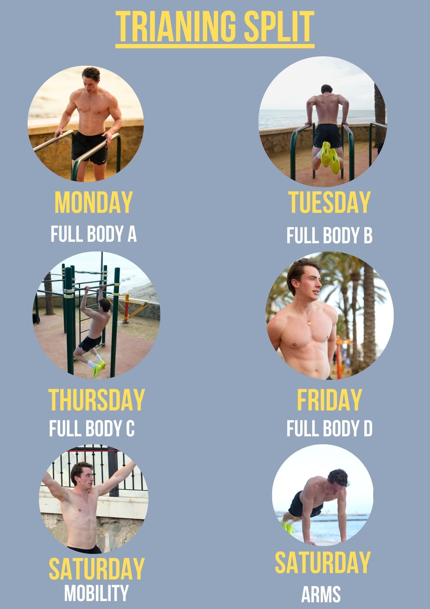 Adonis Workout Plan